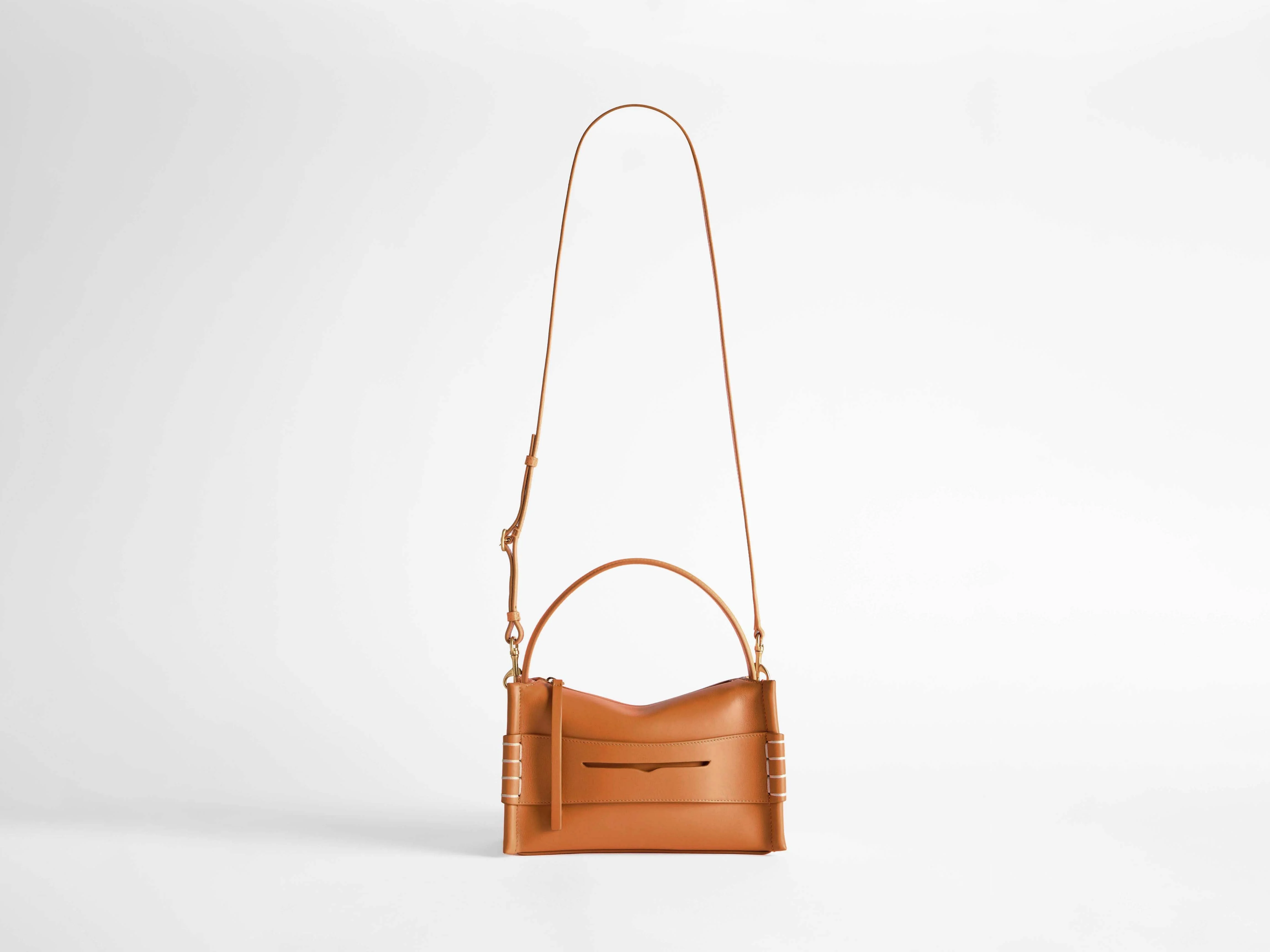 LOAFER BAG IN TAN LEATHER - Image 8