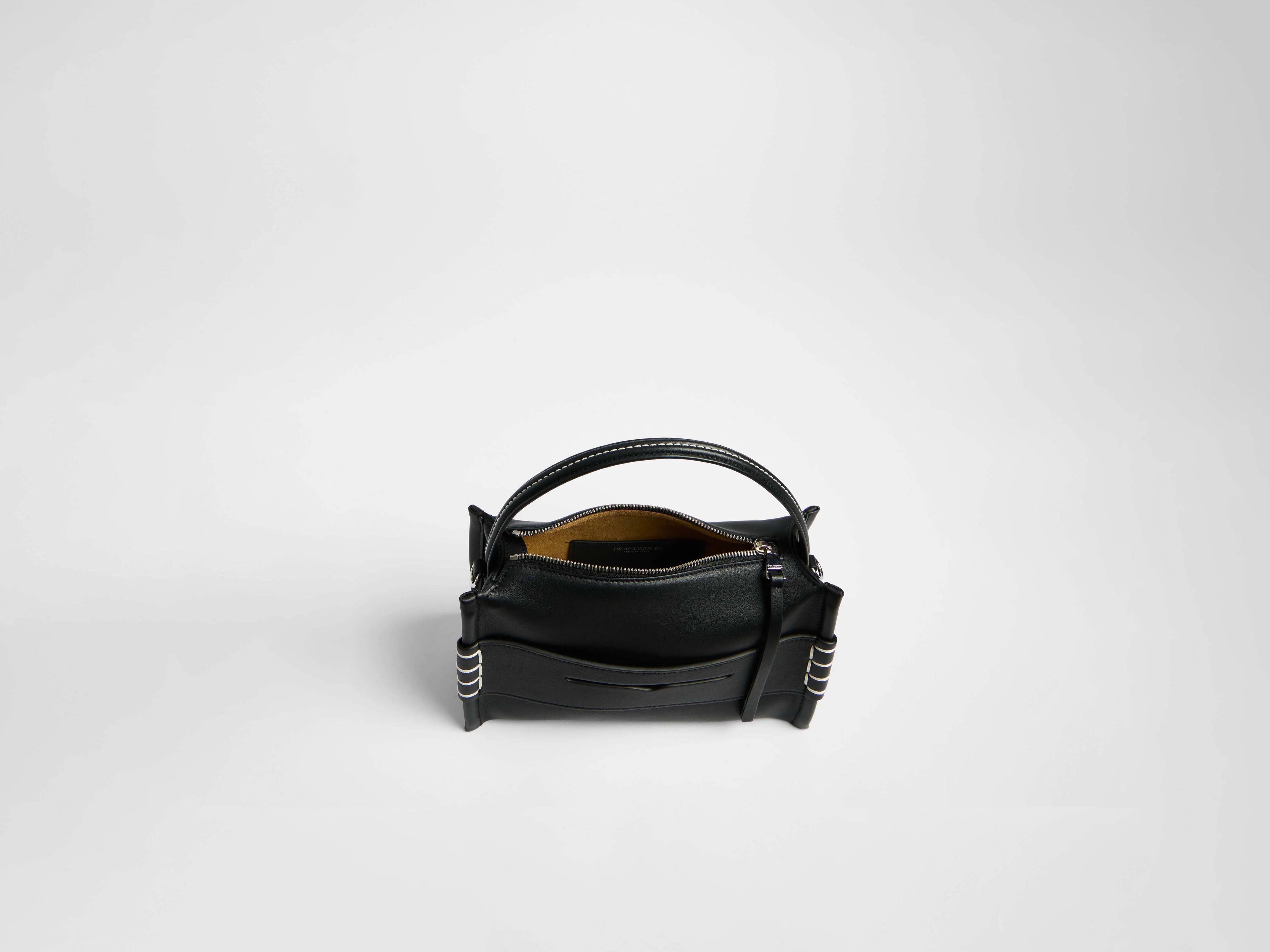 SMALL LOAFER BAG IN BLACK LEATHER - Image 6